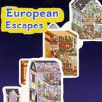 European Escapes 3D Layered Scene Sticker  |  3 Designs Included
