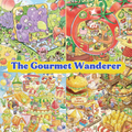 The Gourmet Wanderer  |  3D Layered Scene Sticker