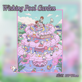 Wish Pool Garden | 3D Layered Scene Sticker
