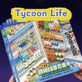 Tycoon Life  |  3D Layered Scene Sticker – 10 Shop Dioramas in One