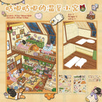 Warm Winter Snug 3D Layered Scene Sticker  | 2 Designs Included