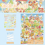 The Gourmet Wanderer  |  3D Layered Scene Sticker