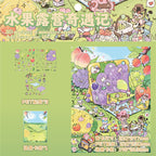 The Gourmet Wanderer  |  3D Layered Scene Sticker