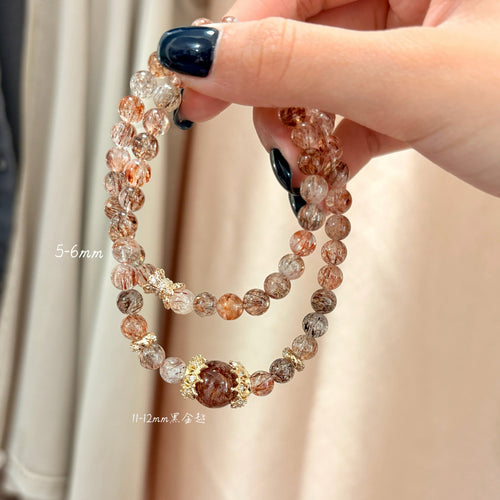 Black Gold Super Seven Bracelet | Seven Stones, One Power