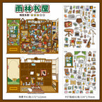 Corner Shop Treasures 3D Layered Scene Sticker  | 4 Designs Included